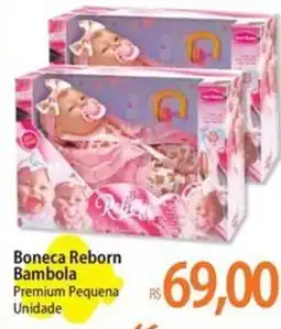 Atacadão Boneca Reborn Bambola oferta
