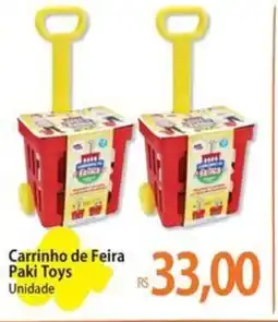 Atacadão Carrinho de Feira Paki Toys oferta