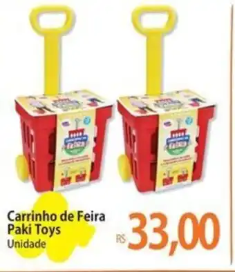 Atacadão Carrinho de Feira Paki Toys oferta
