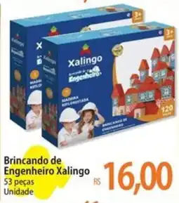 Atacadão Brincando de Engenheiro Xalingo oferta