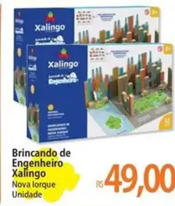 Atacadão Brincando de Engenheiro Xalingo oferta