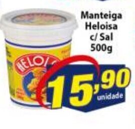 Vencedor Atacadista Manteiga Heloisa c/ sal 500g oferta