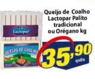 Vencedor Atacadista Queijo Coalha lactopar Palito tradicional ou Oregano 1kg oferta