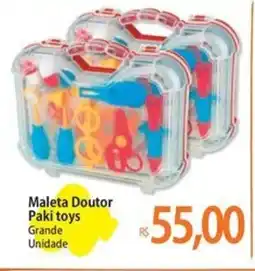 Atacadão Maleta Doutor Paki toys oferta