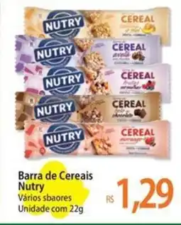 Atacadão Barra de Cereais Nutry oferta