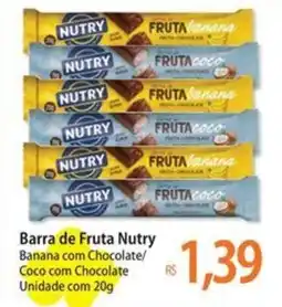 Atacadão Barra de Fruta Nutry oferta