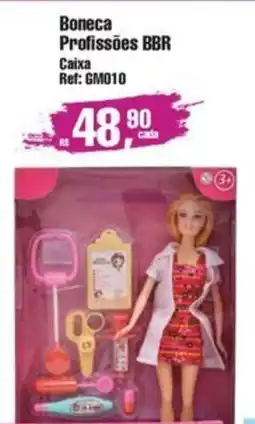 Supermercados Mateus Boneca Profissões BBR oferta