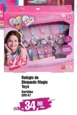 Supermercados Mateus Relógio de Binquedo Magia Toys oferta