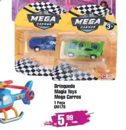 Supermercados Mateus Brinquedo Magia Toys Mega Carros oferta