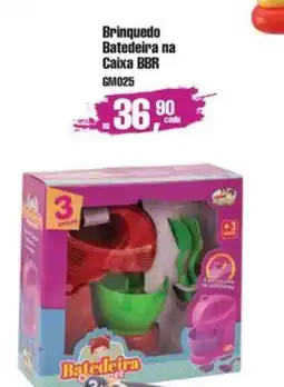 Supermercados Mateus Brinquedo Batedeira na Caixa BBR oferta