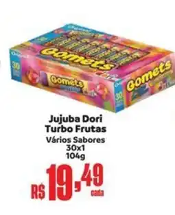 Supermercados Mateus Jujuba Dori Turbo Frutas oferta