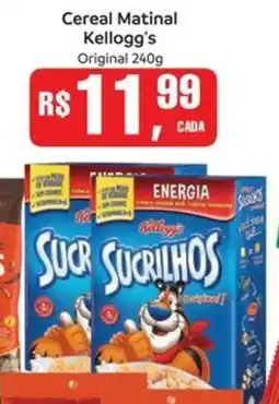 Supermercados Mateus Cereal Matinal Kellogg's Original oferta