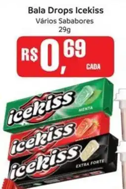 Supermercados Mateus Bala Drops Icekiss oferta