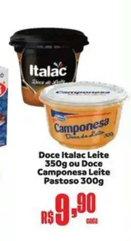 Supermercados Mateus Doce Italac Leite ou Doce Camponesa Leite Pastoso oferta