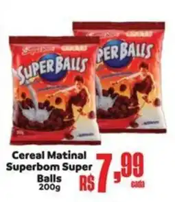 Supermercados Mateus Cereal Matinal Superbom Super Balls oferta