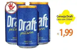 Atacadão Cerveja Draft Lata oferta