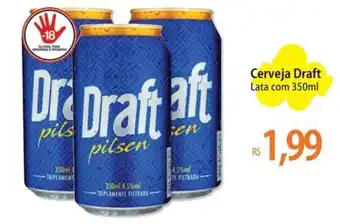 Atacadão Cerveja Draft Lata oferta