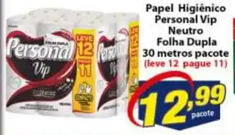 Papel Higiénico Personal Vip