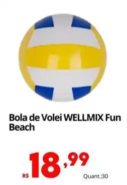 Althoff Supermercados Bola de Volei WELLMIX Fun Beach oferta