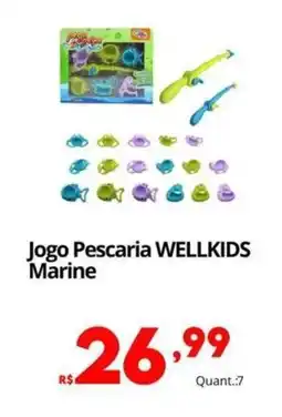 Althoff Supermercados Jogo Pescaria WELLKIDS Marine oferta