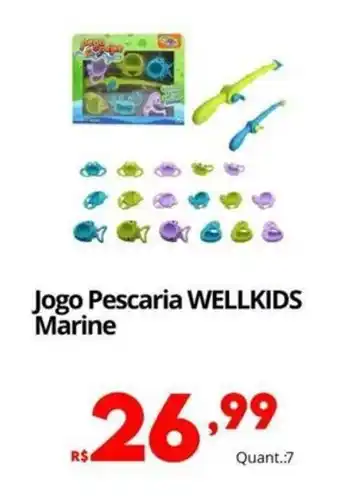 Althoff Supermercados Jogo Pescaria WELLKIDS Marine oferta