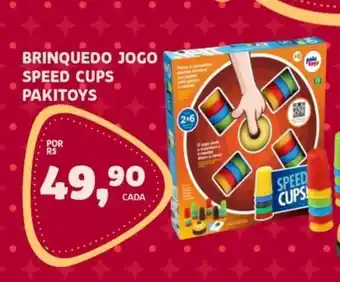 Trimais Supermercado Brinquedo jogo speed cups pakitoys oferta