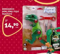 Trimais Supermercado Brinquedo mini dino fuso pakitoys oferta