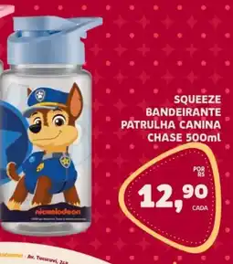Trimais Supermercado Squeeze bandeirante patrulha canina chase oferta