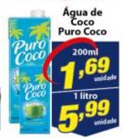 Agua de Coco Puro Coco 200ml