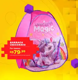 Casa e Vídeo Barraca unicornio oferta