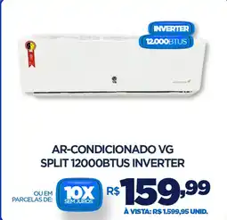 DB Supermercados Ar-condicionado vg SPLIT 12000BTUS INVERTER oferta