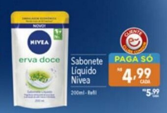 Supermercados Condor Sabonete Liquido Nivea 200ml oferta