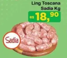 Chama Supermercados Ling Toscana Sadia oferta