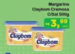 Chama Supermercados Margarina Claybom Cremosa C/Sal oferta