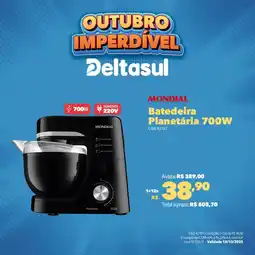 Deltasul MONDIAL Batedeira Planetária 700W oferta