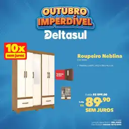 Deltasul Roupeiro Neblina oferta