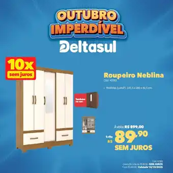 Deltasul Roupeiro Neblina oferta