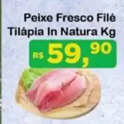 Chama Supermercados Peixe Fresco Filé Tilápia In Natura oferta