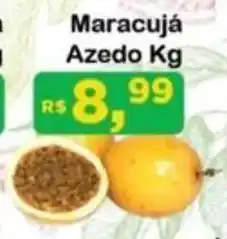 Chama Supermercados Maracujá Azedo oferta