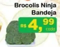 Chama Supermercados Brocolis Ninja Bandeja oferta