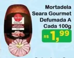 Chama Supermercados Mortadela Seara Gourmet Defumada A Cada oferta