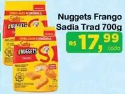 Chama Supermercados Nuggets Frango Sadia Trad oferta