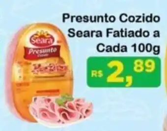 Chama Supermercados Presunto Cozido Seara Fatiado a Cada oferta
