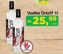 Chama Supermercados Vodka Orloff oferta