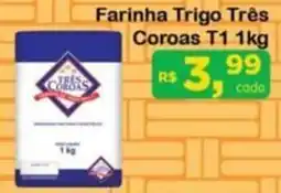Chama Supermercados Farinha Trigo Três Coroas T1 oferta