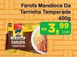 Chama Supermercados Farofa Mandioca Da Terrinha Temperada oferta