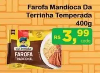 Chama Supermercados Farofa Mandioca Da Terrinha Temperada oferta