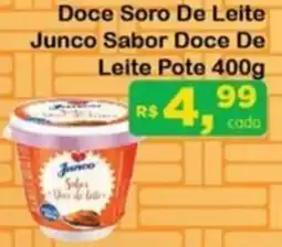 Chama Supermercados Doce Soro De Leite Junco Sabor Doce De Leite Pote oferta