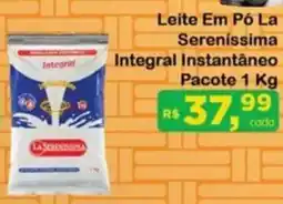 Chama Supermercados Leite Em Pó La Serenissima Integral Instantâneo Pacote oferta