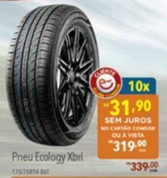 Supermercados Condor Pneu Ecology Xbri oferta